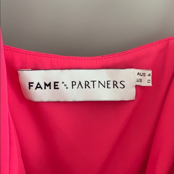 Frame Partners pink red dress - Picture 7 of 8